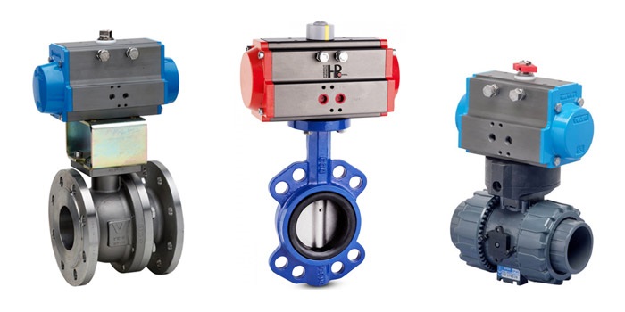 penumatic actuator valves