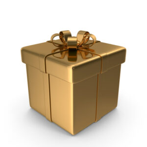 gold gift icon symbols EKQZXLF 600